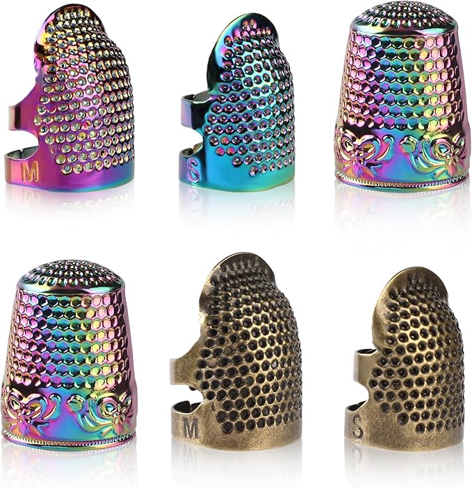 Sewing Thimble, Thimbles for Hand Sewing, Metal Thimbles for Hand Sewing, Needlework, Hand Embroidery Craft