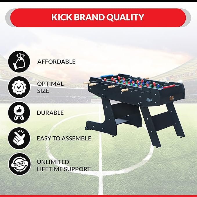 KICK Majesty 55" Folding Foosball Table