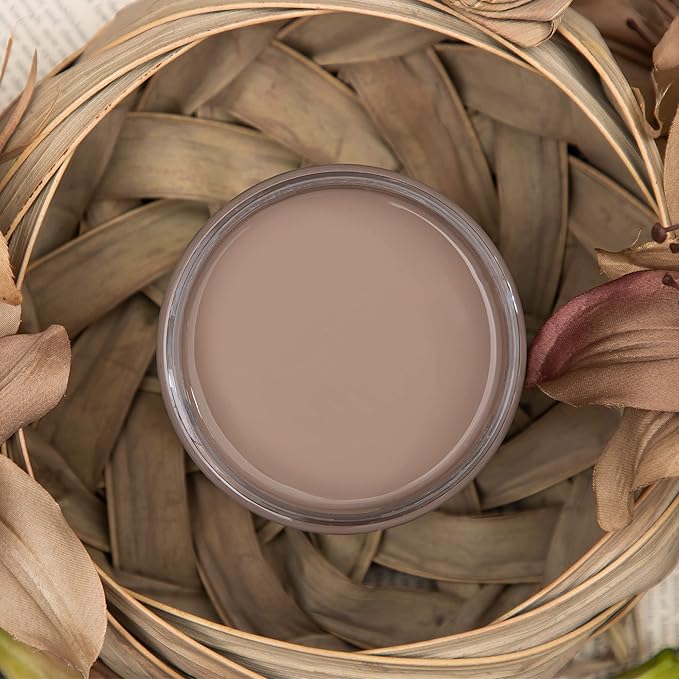 Dixie Belle Paint Company Chalk Finish Furniture Paint - Mud Puddle (8oz) - Matte Rich Taupe Chic Chalk Mineral DIY Furniture Paint