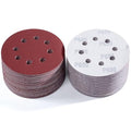 S SATC 150 PCS Sanding Disc 5 Inch 8 Hole Hook and Loop Sanding Discs for Random Orbital Sander 600 Grit