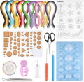 TUPARKA 19 Pcs Paper Quilling Kits 45 Colors 900 Strips Quilling Art Paper DIY Craft