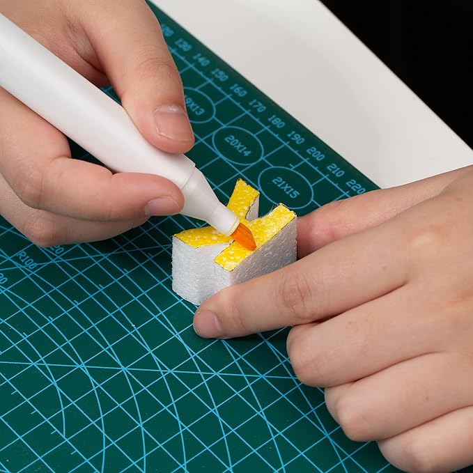 Crafare 8 Pack Craft Foam Blocks 8X4X2 Inch Polystyrene Brick Rectangle for Arts,School Modeling Projects Sculptures,Floral Arrangements,Party Table Centerpieces