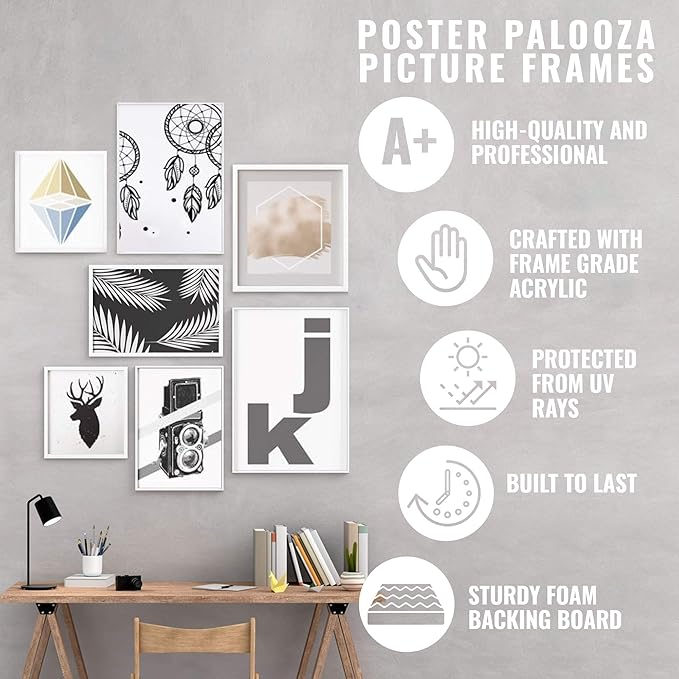 11x14 Mat for 8.5x11 Photo - Precut Yellow Picture Matboard for Frames Measuring 11 x 14 Inches - Bevel Cut Matte to Display Art Measuring 8.5 x 11 Inches - Acid Free Pack of 25 MATS