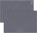 Headley Tools Thickened 24 x 36 Inch Self Healing Cutting Mat, Durable A1 Double Sided 5-Layer Craft Cutting Board for Fabric, Quilting, Sewing, Hobby, Scrapbooking, Arts and Crafts Project, Dark Gray