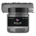 Rolio Premium Mica Powder - Twilight Silver (50G / 1.76oz) - 1 Jar of Silver Pigment Powder for Epoxy Resin, Dye, Soap Making, Nail Polish, Paint, Candle Making, Bath Bombs, Slime