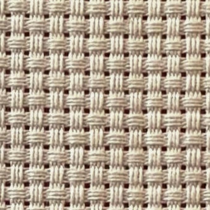 2 Sheets of Tan 11 Count Aida Cloth – 21 x 21 Inch Pre-Cut Fabric Squares – Cross Stitch Fabric – 100% Cotton – Ideal for Needlework & Embroidery – The Knotty Unicorn