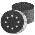 100 Pcs 5 inch Wet Dry Sanding Discs Grit 150 Hook and Loop 8 Hole Silicon Carbide Orbital Sander Sandpaper