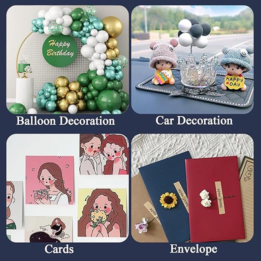 Adhesive Stick dots Two-Sided Sided Mounting Putty Stick Tack for Wall Hanging Crafts Balloons Festival Party Decorations,Clean Removable(2400)