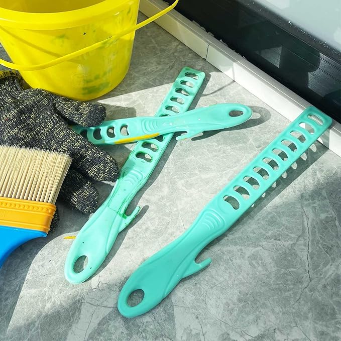 20 Pack Paint Stir Sticks, Plastic Reusable 10” Paint Stirring Rod for Art Project, Green Mixing Tool Painting Primer Epoxy Resin Chemical Liquid Glue DIY