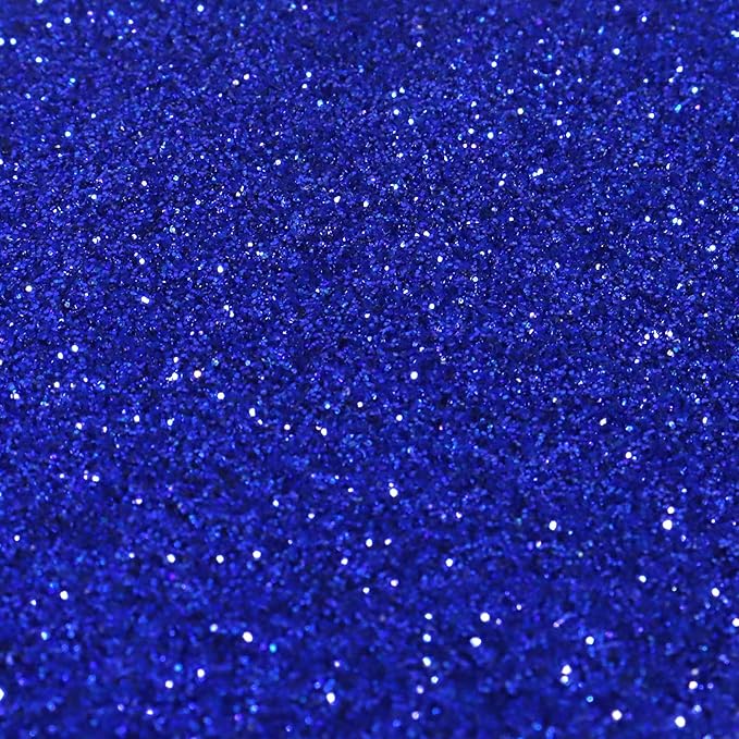 Renfio Ultra Fine Glitter Powder Metallic Resin Glitter 2.11 Oz (60g) PET Flakes Crafts Sequins 1/128" 0.008" 0.2mm Epoxy Chips Flakes for Tumblers Slime Roses Decoration - Deep Ocean