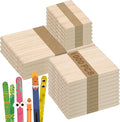 1000PCS Wooden Sticks for Craft, 3 Sizes (2.5",4.5",6") Natural Wood Popsicle Sticks for Ice Pops Waxing Hair Removal and Wax Supplies Classroom Art DIY Paint Craft Project Tongue Depressors