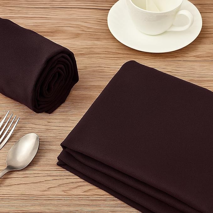 Jecery 1.1 Yard Anti Tarnish Silver Cloth by the Yard, Luxury Jewelry Silver Polishing Storage Protect Cloths for Silverware Flatware Silversmith Polishing (Brown)