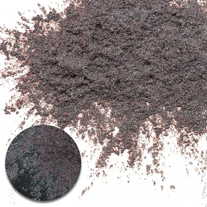Ceya Chameleon Mica Powder, 1.8oz/ 50g Starry Night Chrome Nail Powder, Cosmetic Grade Pearlescent Effect Color Shift Pigment for Epoxy Resin, Makeup, Nail Polish, Soap Dye, Candle Making, Craft