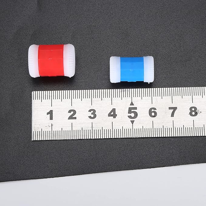 Plastic Knit Counter Knitting Crochet Stitch Marker Row Ring Sewing Tool Craft Accessories Two Color(Two Set)
