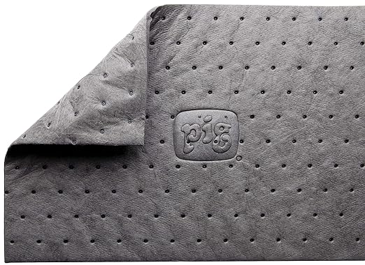 PIG Absorbent Mat Roll | 30" W x 150' L | Lightweight Mat Roll | Absorbs up to 20.1 Gallons per Roll | MAT137