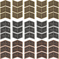 45 Pieces Antique Metal Buff Counter Tokens Magic The Gathering Token Creature Stats or Loyalty Counters for MTG CCG Card Gaming Accessories with Velvet Bag