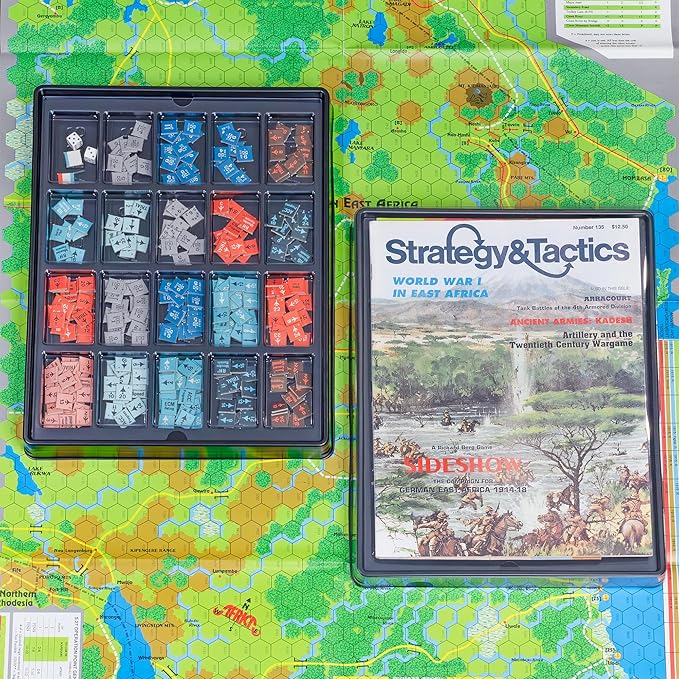 Toy Vault Wargaming Magazine Counter Trays (5-Pack); Flat Pack Tray Game Piece Storage