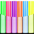 GIRAFVYINL Reflective HTV Heat Transfer Vinyl,Refelctive Iron on Vinyl Neon Vinyl - 12" X 12" Iron on Vinyl for T-Shirt,Fabric,6 Vinyl Sheets