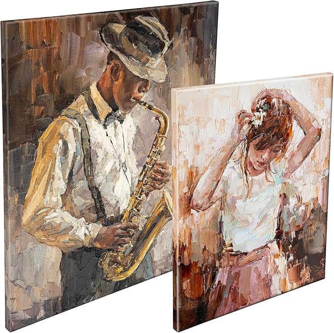 Centurion Deluxe Professional Oil Primed Linen Stretched Canvas, 11oz Linen, 8x10 - Box of 6, 0.67" Deep Canvases, Kiln-Dried Stretchers, Back Stapled, Premium Medium Weight Canvas for Oil Paintings