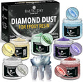 BALTIC DAY Diamond Dust – 6 Color Luxury Glitter Set for Epoxy Resin – Ultra Sparkle Mica Powder for Crafts, Tumblers, Jewelry & Art – Brilliant Crystal Shimmer Pigments