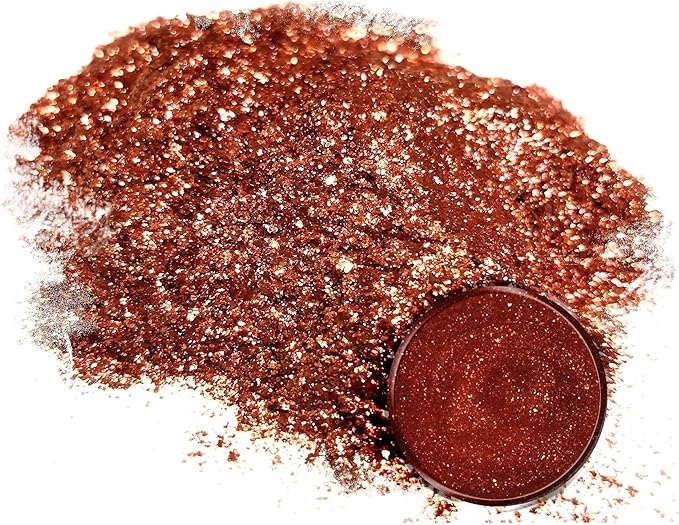 Eye Candy Pigments Premium Copper Mica Powder - Penny Copper (50gr) - for Epoxy, Resin, Soap, Paint, Woodworking, Acrylic Pouring, Bath Bombs, Fishing Lures - DIY Arts and Crafts Additive
