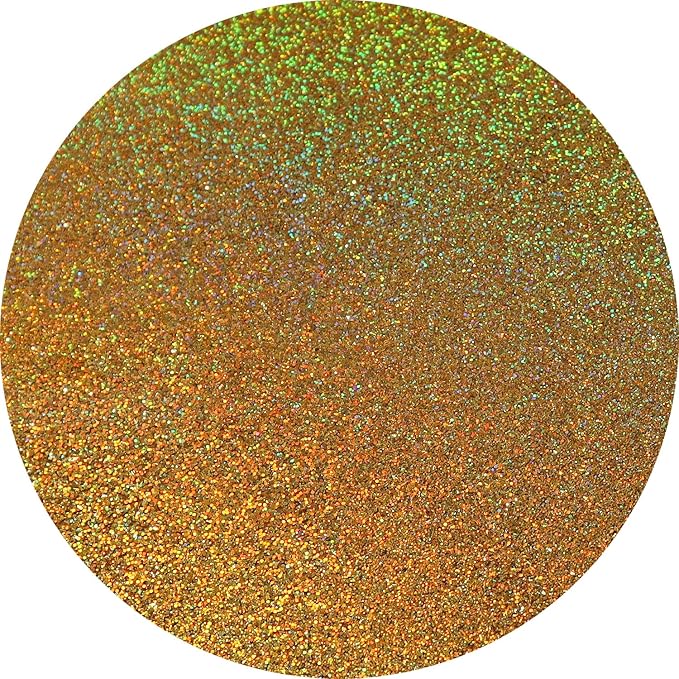 Hemway Glitter Grout Additive add Sparkle to Mosaic Tiles, Bathrooms, Wet Rooms, Kitchens, Tiled Based Rooms and Cement Based Grouts 100g / 3.5oz - Gold Holographic