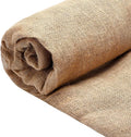 63 Inch x 30 Feet Gardening Burlap Roll - High Density Wide Natural Burlap Fabric Roll Multipurpose Natural Burlaps Fabric for Garden Tree Wrap Outdoor Plant Care, Weed Barrier, DIY Crafts Decoration