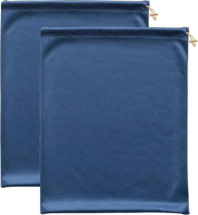 Valante Set of Microfiber Drawstring Storage Bags for Intimate Products (XXL 22x16 inch set)