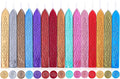 Yoption 15Pcs Sealing Wax Sticks with Wicks for Wax Seal Stamp, Wedding Invitations, Gift Packaging, Christmas (15 Colors)