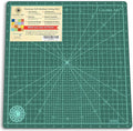 Rotating Self Healing Cutting Mat 14x14 (13" Grid), Perfect for Quilting & Art Projects