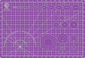 KC GLOBAL A3 (19"x13") Professional Grade Self-Healing Cutting Mat (Purple) - Odor-Free, Double-Sided, Eco-Friendly, Non-Slip, Premium Desk mat for DIY, Crafting, Model Building,and Art Projects