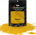 U.S. Art Supply Jewelescent Mica Pearl Pigment Powder, Lemon Zest 3.5 oz (100g) Pouch - Cosmetic Grade, Epoxy Resin Color Pigment, Mica Powder for Resin, Soap, Slime, Candle Dye, Art