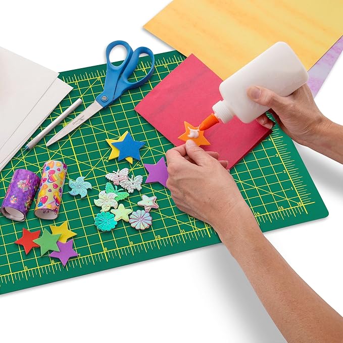 ZERRO Cutting Mat 18" x 24" Self Healing Professional Double Sided Sewing Rotary Mat Thick 5-Layer with Imperial/Metric (A2)