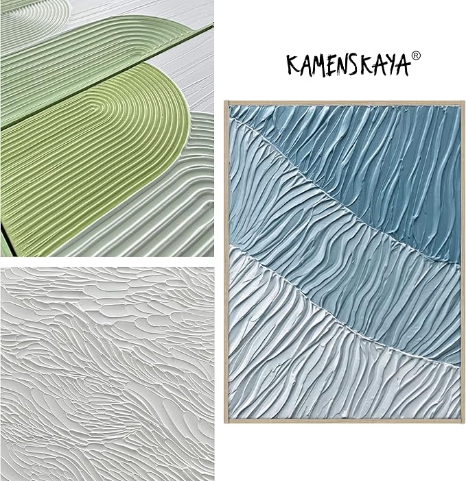 KAMENSKAYA Light Texture Paste - Modeling Paste Acrylic Medium - 16.9 fl oz (500 ml)