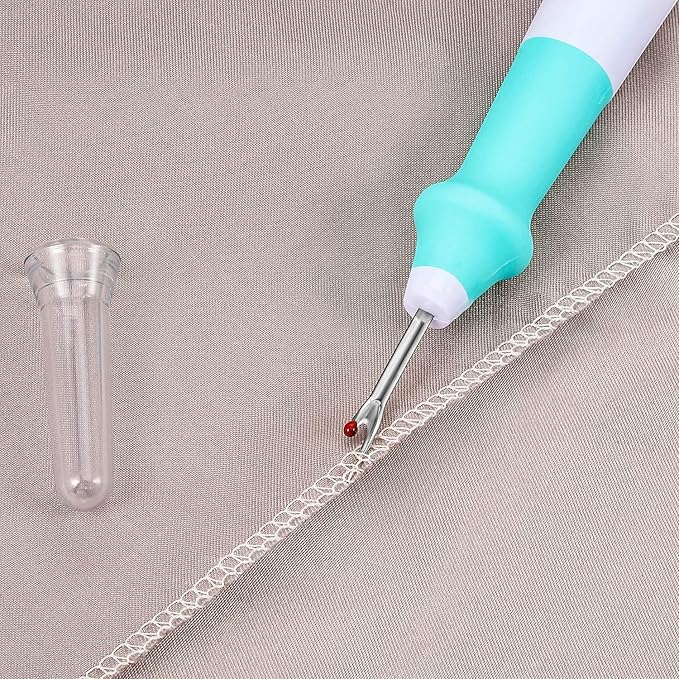 Mudder 5 Pieces Seam Ripper for Sewing Ergonomic Seam Ripper Colorful Large Thread Remover Stitch Tool Handy Thread Picker for Sewing Crafting Embroidery Removal Tool, 5 Colors
