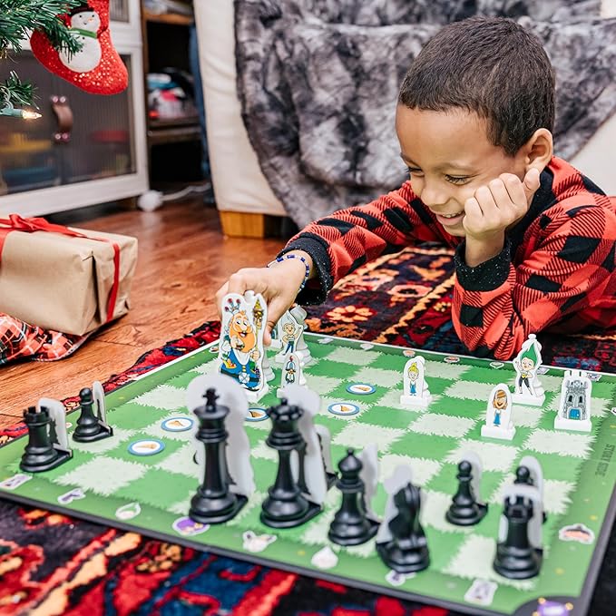 Story Time Chess - Chess Sets for Kids, Kids Chess Set, Chess Game Toddlers, Learning Games for Kids, Chess Sets for Boys & Girls