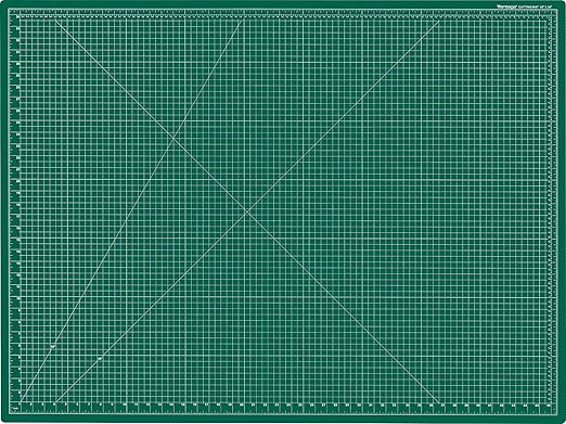 Dahle Vantage 10474 Premium Self-Healing Cutting Mat, 36"x48", 1/2" Grid, 5 Layers for Max Healing, Perfect for Crafts & Sewing, Green