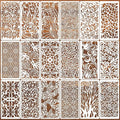 Floral Stencils for Crafts Reusable Damask Texture Stencils for Painting Background Stencil Drawing Templates for Wood Canvas Furniture Scrapbooking