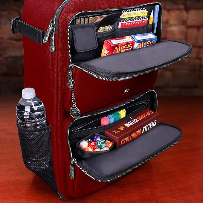 ENHANCE MTG Backpack TCG Card Storage - TCG Backpack for Deck Boxes, Sleeved Cards, Playmats, MTG Accessories