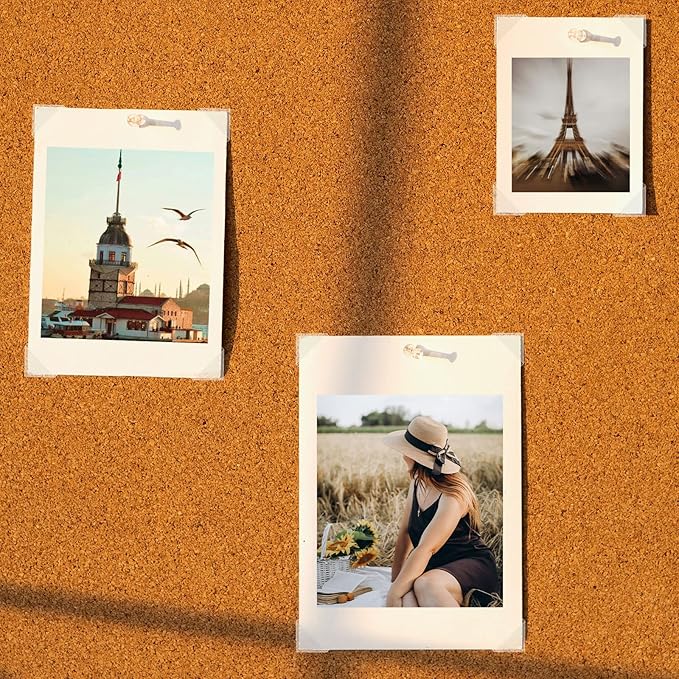Lineco Archival Polypropylene Mounting Corners, Pressure Sensitive Acid-Free Acrylic Self-Adhesive Backing, 0.5 Inch Clear, for Artwork Photos Certificates Displaying Pictures (Qty: 240) 2 Pack