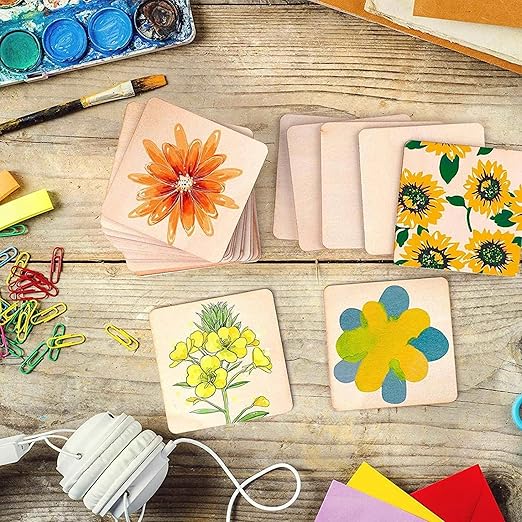 1 3/8 Inch Square Punch, Hole Punch Shapes, Paper Punch Set for Scrapbooking Festival Paper Greeting Card DIY Albums Photos (Classic White)