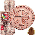 Large Metal Pirate Coins - 100 Rose Gold Treasure Coin Set, Metal Replica Spanish Doubloons for Pirate Party Decorations & Favors, Tokens, Toys, Cosplay - Pirate Treasure Chest - Size 0,98"