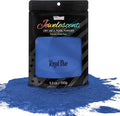U.S. Art Supply Jewelescent Mica Pearl Pigment Powder, Royal Blue 3.5 oz (100g) Pouch - Cosmetic Grade, Epoxy Resin Color Pigment, Mica Powder for Resin, Soap, Slime, Candle Dye, Art, Crafts