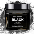 Black Mica Powder Pigment (100g) -Cosmetic Grade Metallic Mica Powder for Epoxy Resin, Lip Gloss, Soap,Candle Making, Bath Bombs,Tumblers, Jewelry, Dyes, and DIY Crafting Projects(Black, 3.5oz)