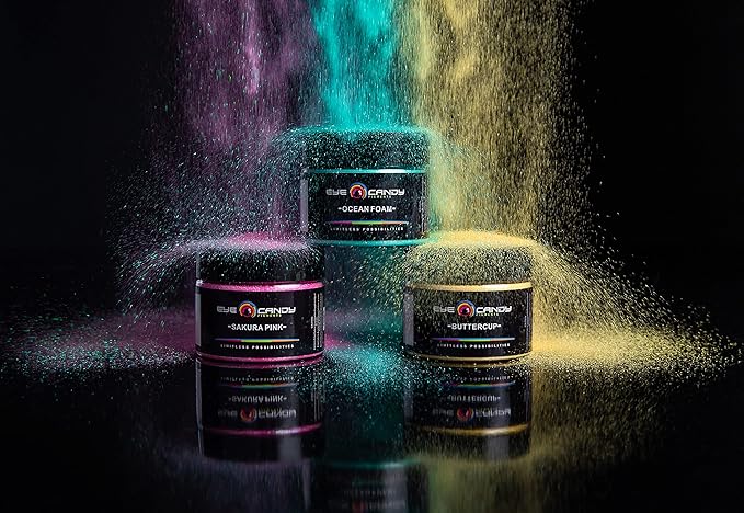 Eye Candy Pigments Premium Orange Mica Powder - Kakiiro Orange (50gr) - for Epoxy, Resin, Soap, Paint, Woodworking, Acrylic Pouring, Bath Bombs, Fishing Lures - DIY Arts and Crafts Additive