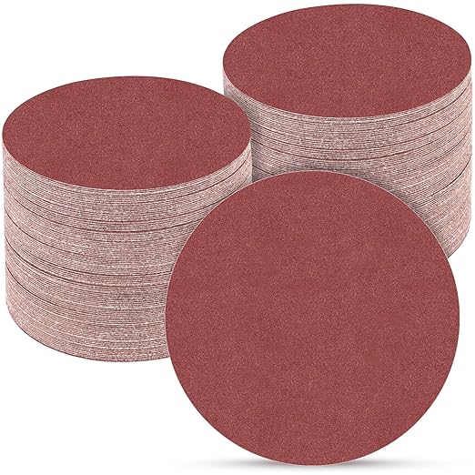 5 Inch 100 PCS Sanding Disc 180 Grit,Hook and Loop Sanding Discs for Random Orbital Sander