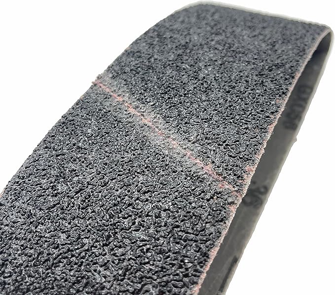3 X 21 Inch Sanding Belts,36 Grit Extra Coarse Silicon Carbide Abrasive Sandpapder for 3x21 Belt Sander, 10-Pack