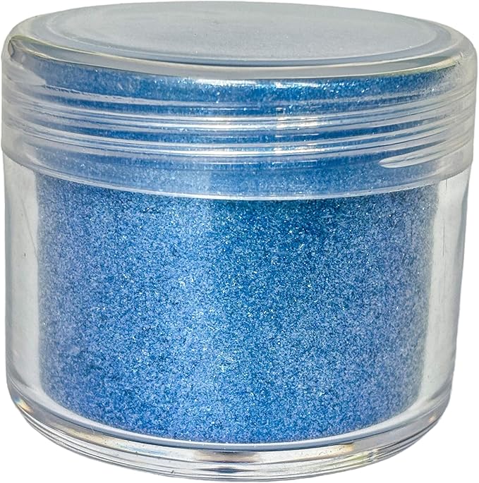 Premium Diamond Mica Powder Pigment- for Epoxy, Resin, Soap, Paint, Woodworking, Acrylic Pouring, Bath Bombs, Fishing Lures - DIY Arts and Crafts Additive (Diamond Violet-Blue)