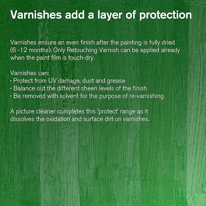 Winsor & Newton Professional Artists' Matt Varnish, 500ml (16.9-oz) Bottle