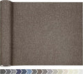 Fine Linen Repair Patches, Self-Adhesive Linen Fabric Patches, 12X40 inch Extra Size, Multi Color, Can be Used for Linen Sofa Repair and Linen Clothes Repair(12" x 40",Brown 1.0)